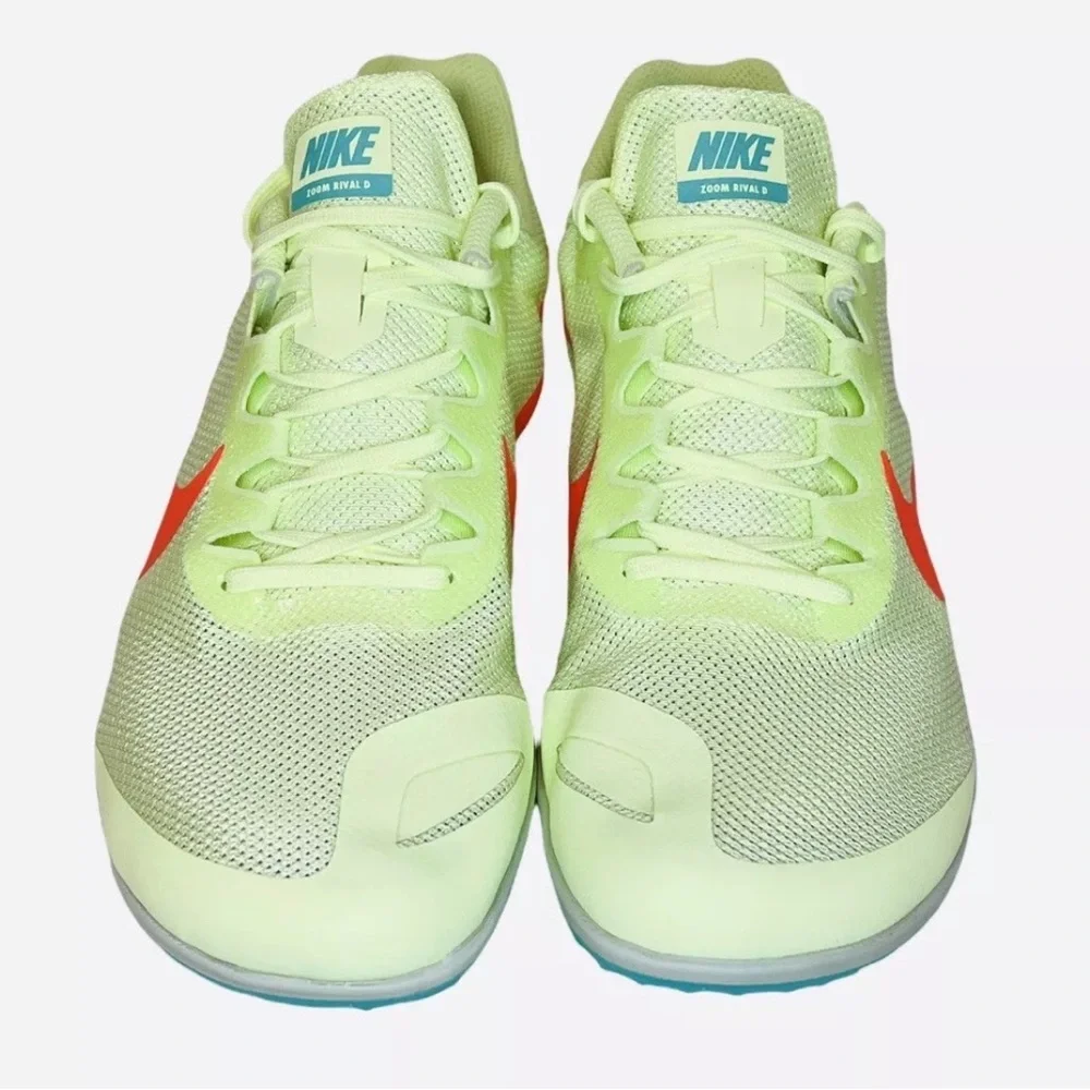 Nike Zoom Rival D Track Racing Spikes 10 Barely Volt Green 907566-700 Size 11
